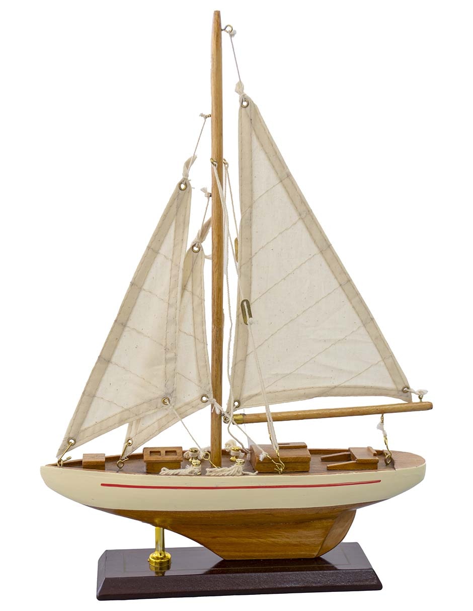 Figura decorativa de velero running decora velero de mdf