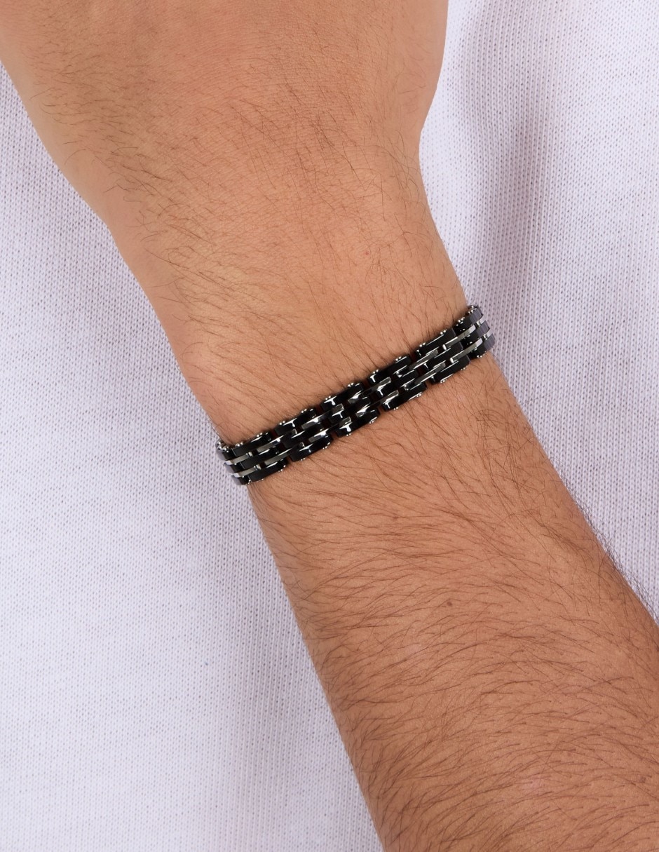 Pulsera sector de cerámica ceramic joyeria