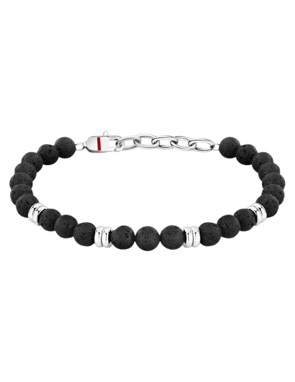 Pulsera sector de acero inoxidable basic joyeria