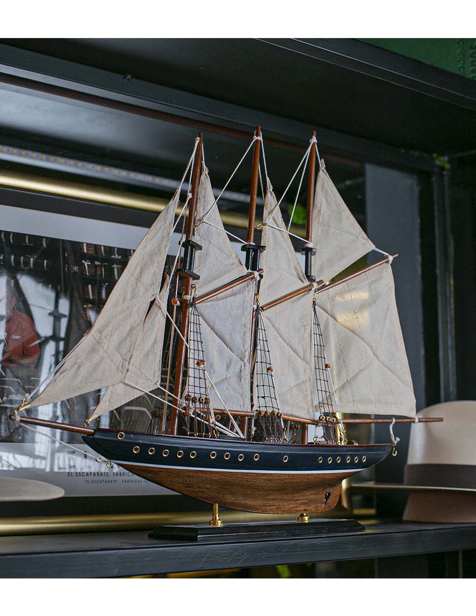 Figura decorativa de velero running decora velero de mdf