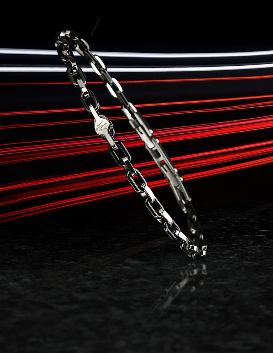 Pulsera Maserati Ceramic acabado brillante