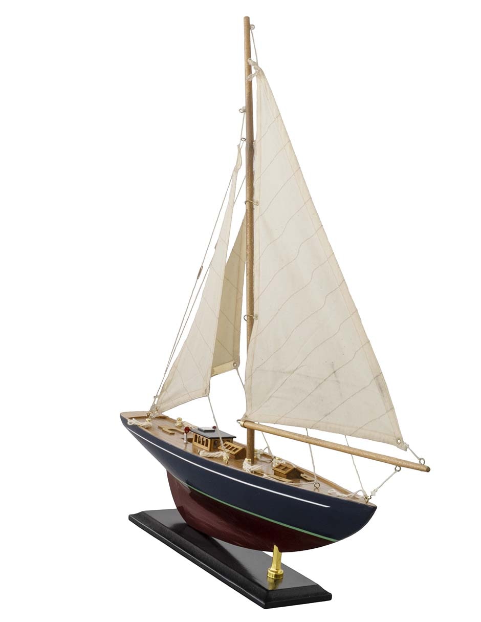 Figura decorativa de velero abs velero de mdf
