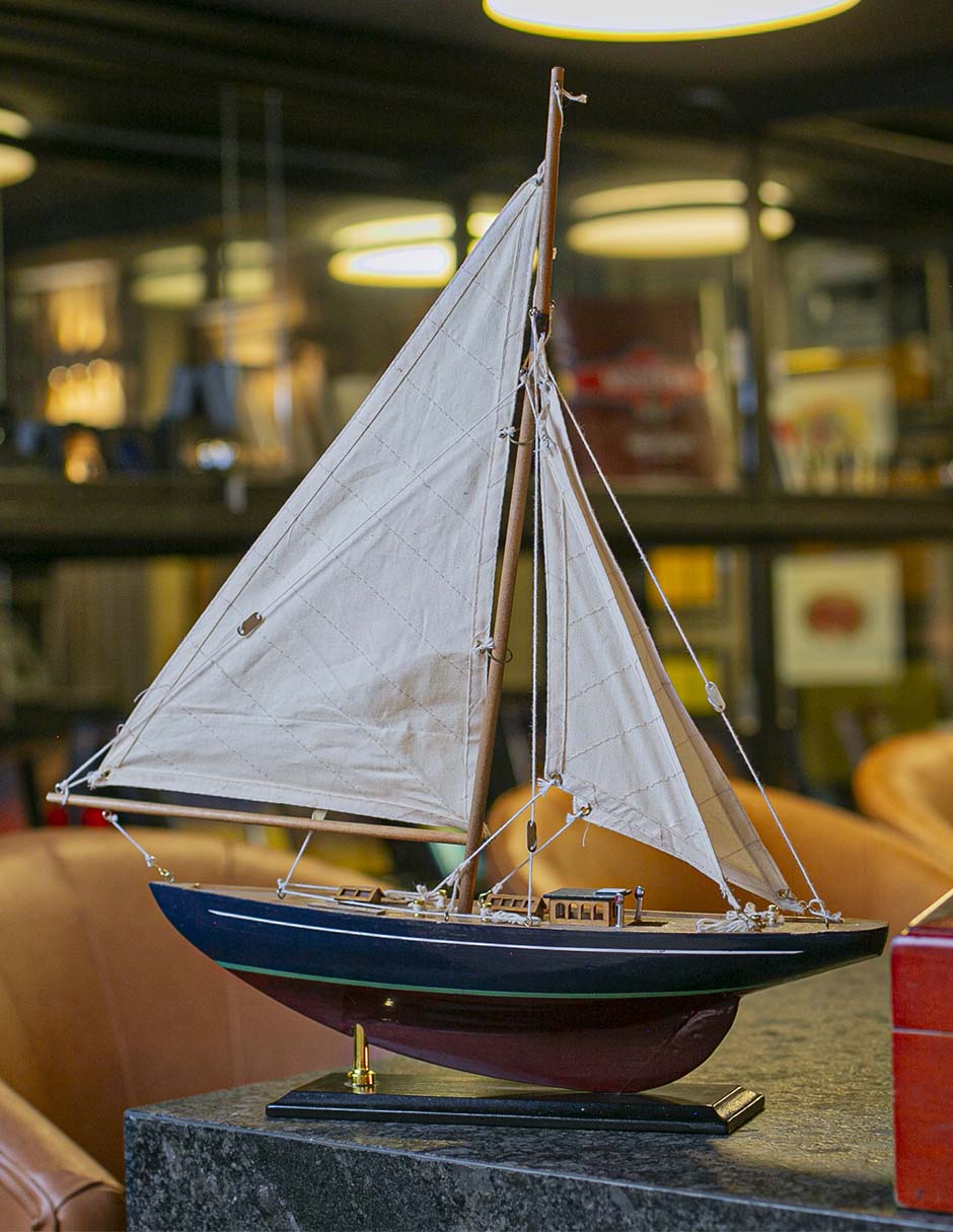 Figura decorativa de velero abs velero de mdf