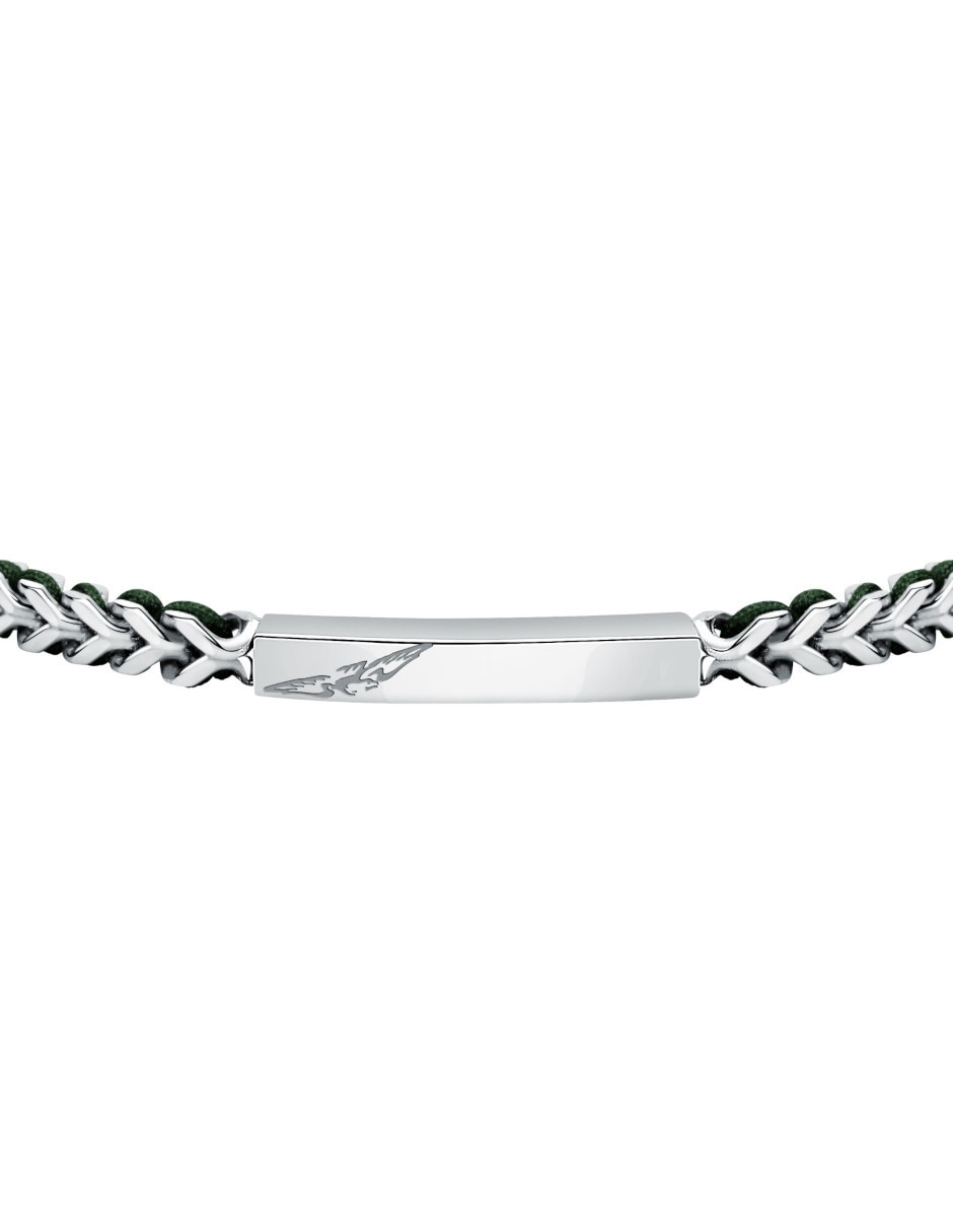 Pulsera sector de acero inoxidable bandy joyeria