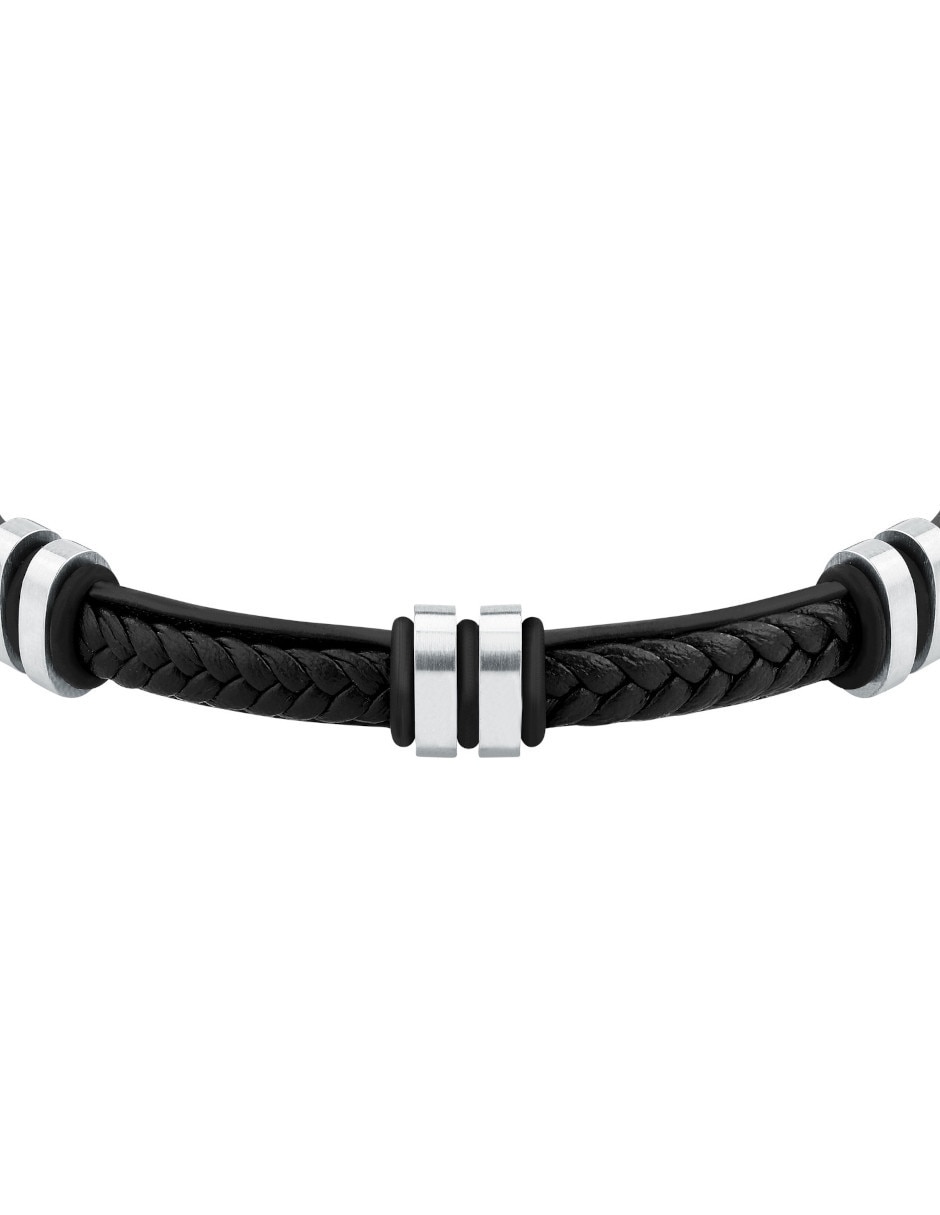 Pulsera sector de cuero bandy joyeria