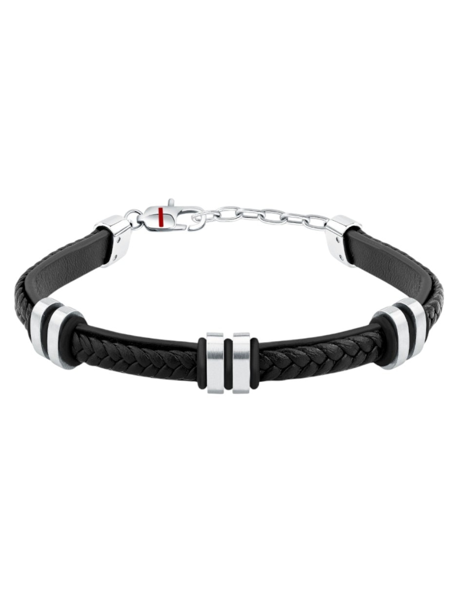 Pulsera sector de cuero bandy joyeria