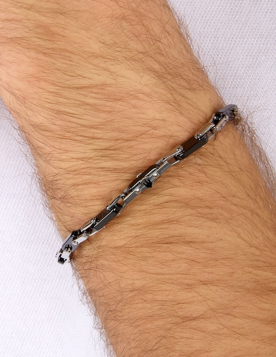 Pulsera Maserati acabado brillante