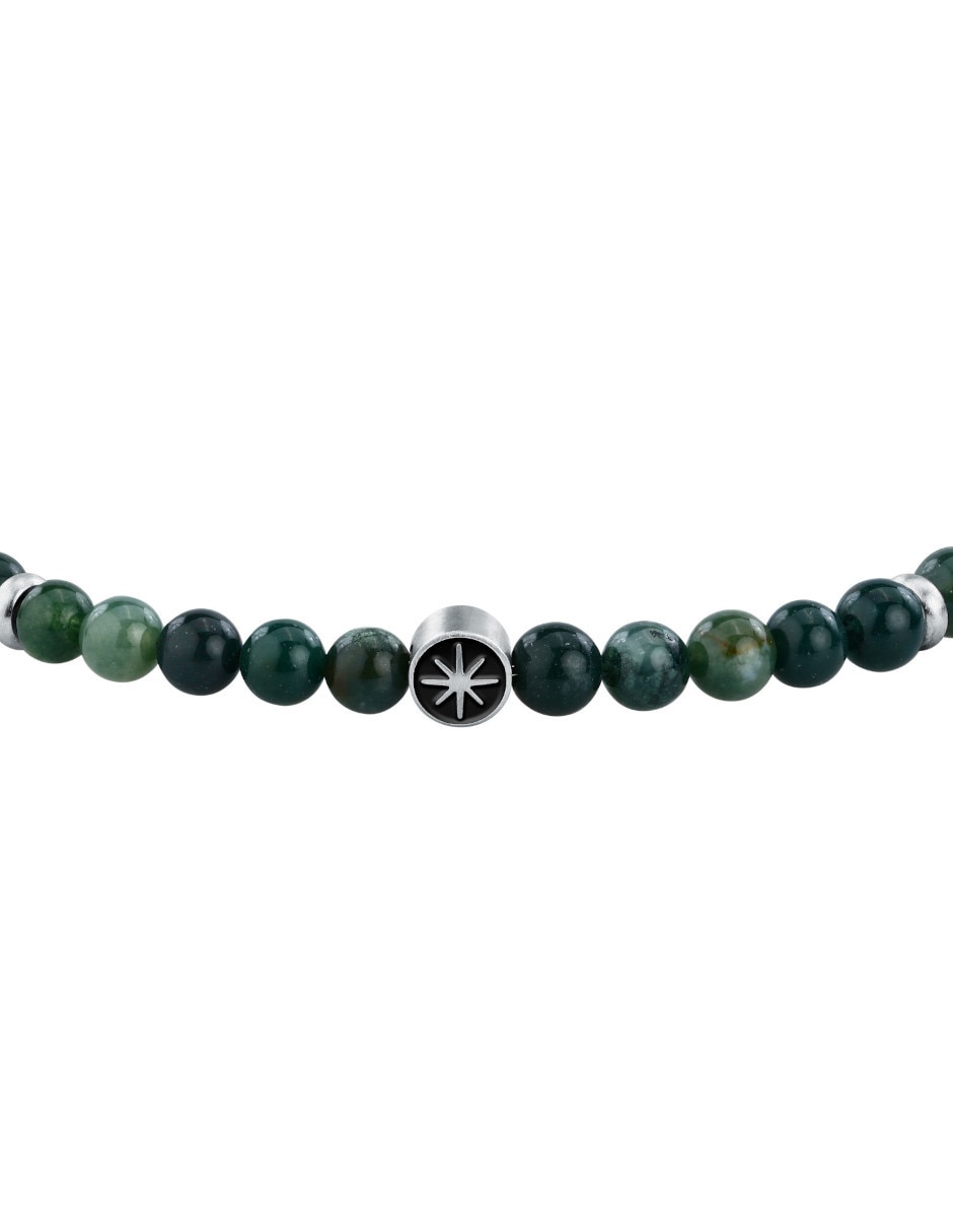 Pulsera sector de acero inoxidable marine joyeria