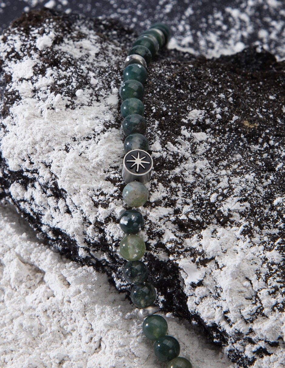 Pulsera sector de acero inoxidable marine joyeria