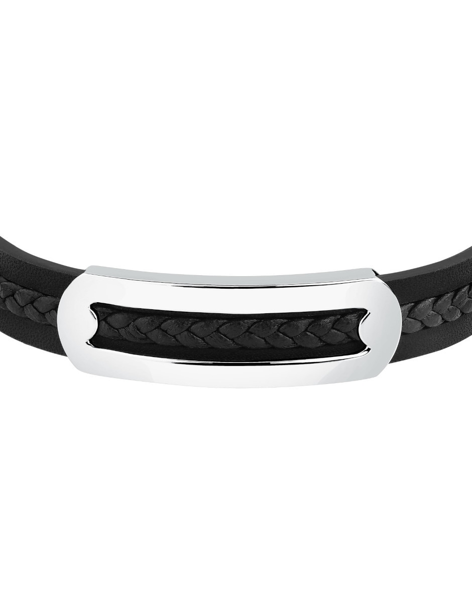 Pulsera sector de cuero bandy joyeria