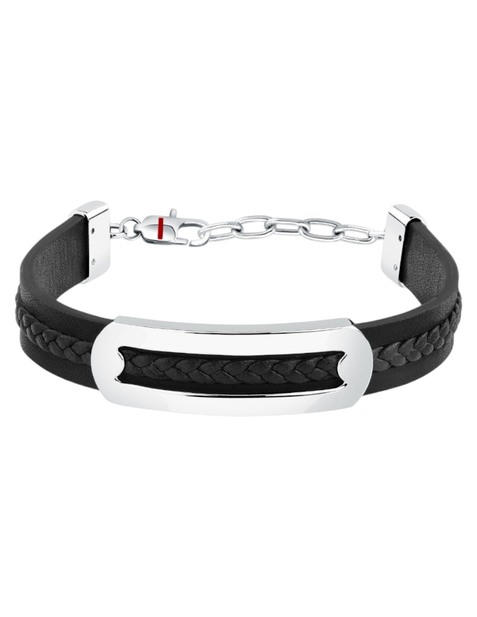 Pulsera sector de cuero bandy joyeria
