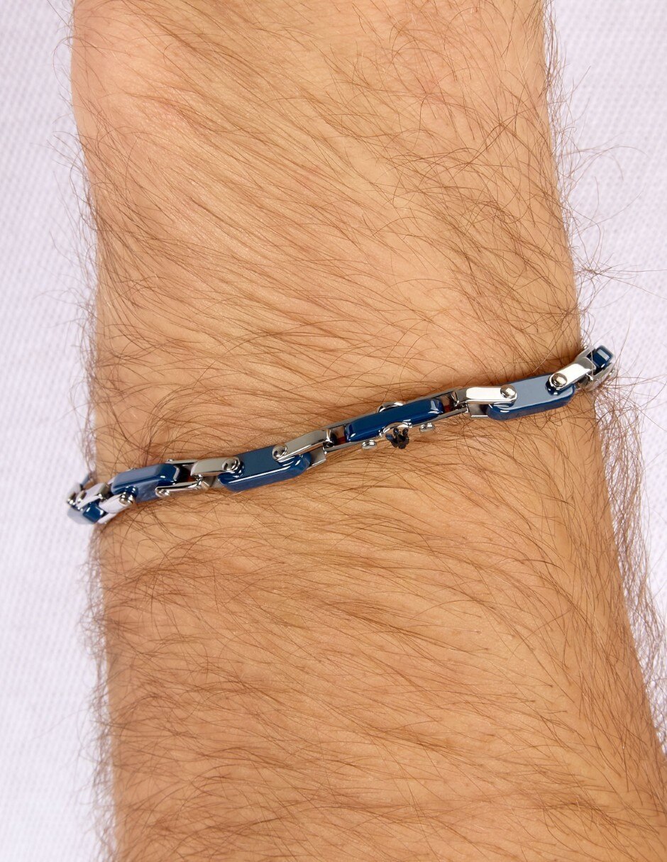 Pulsera Maserati acabado brillante