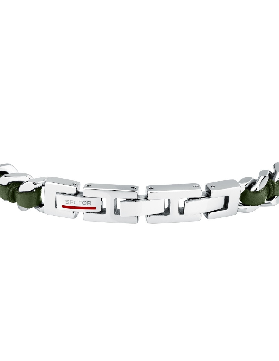Pulsera sector de acero inoxidable bandy joyeria