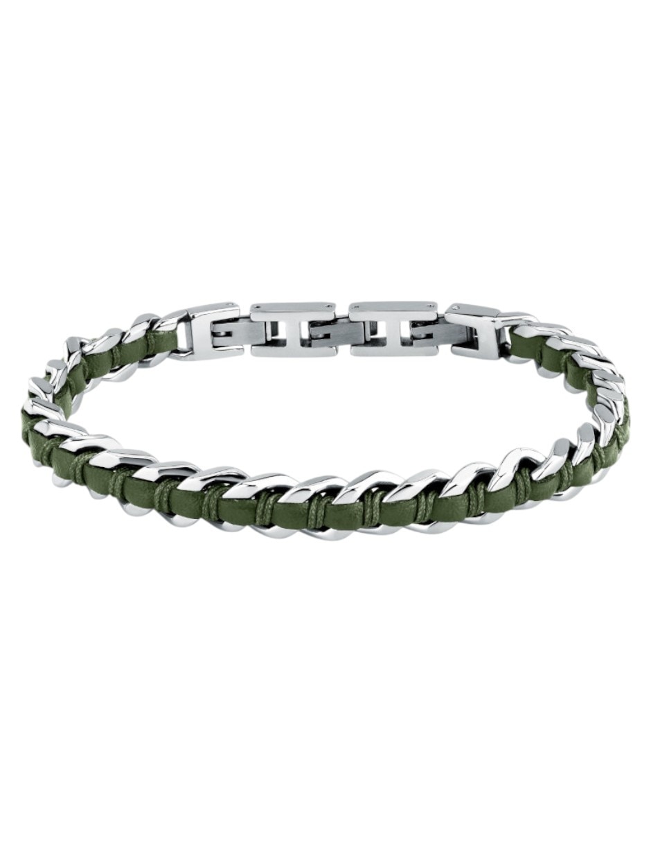 Pulsera sector de acero inoxidable bandy joyeria
