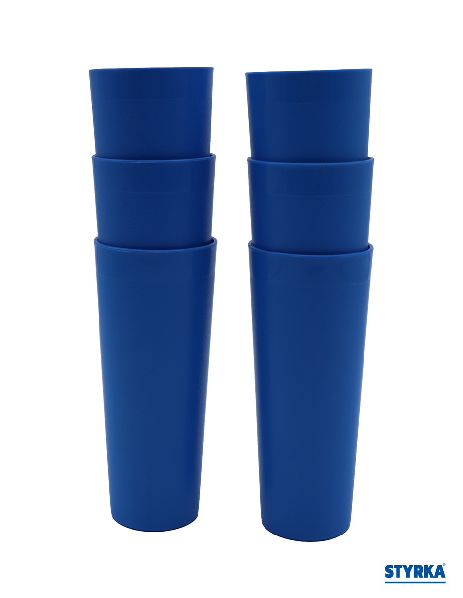 Set de vasos hillbang Styrka con 6 piezas