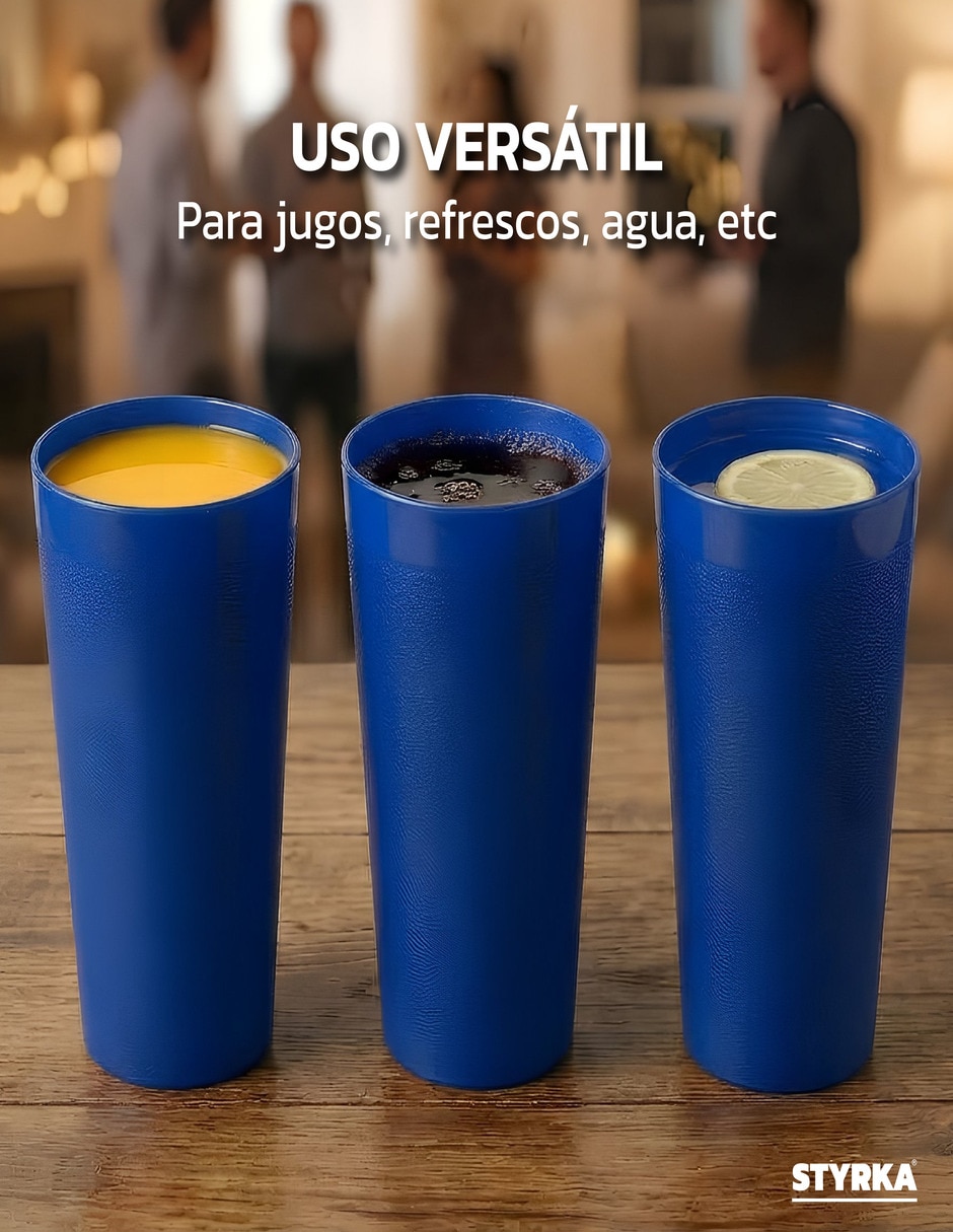 Set de vasos hillbang Styrka con 6 piezas
