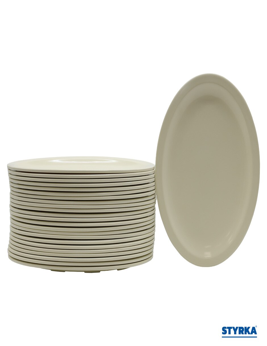 Set platos platos de melamina 24 piezas 13