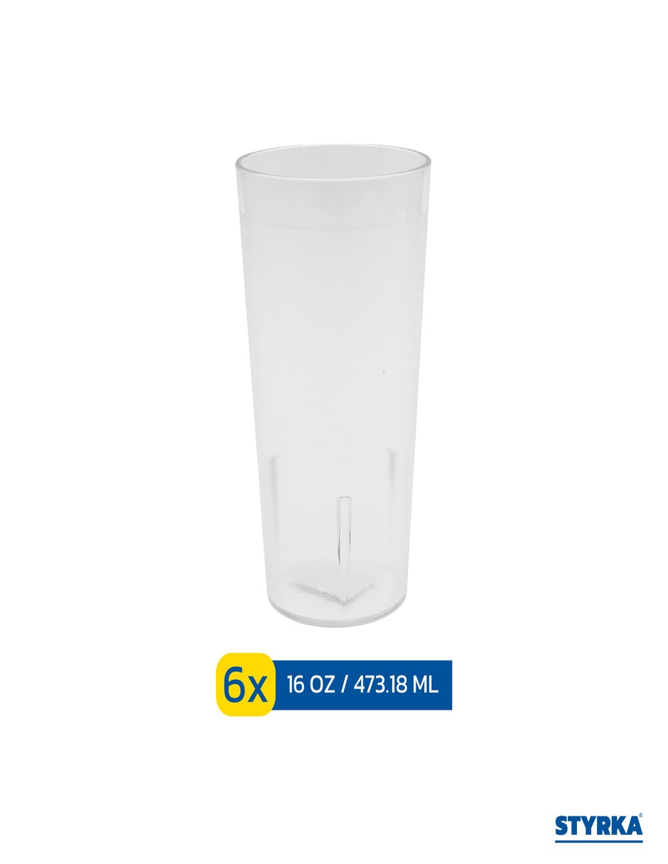 Set vasos para agua Styrka con 6 piezas