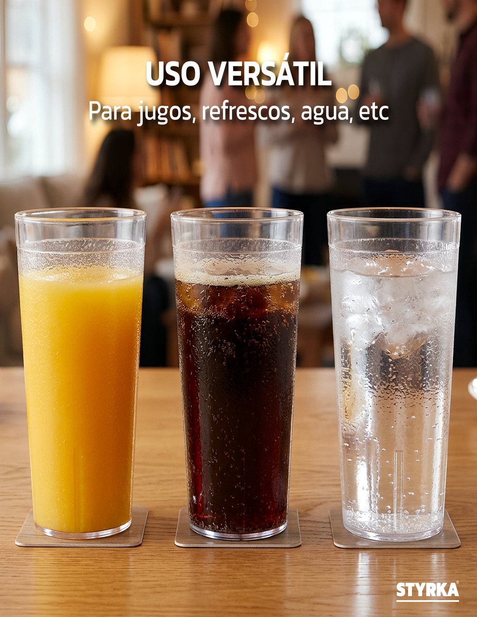 Set vasos para agua Styrka con 6 piezas