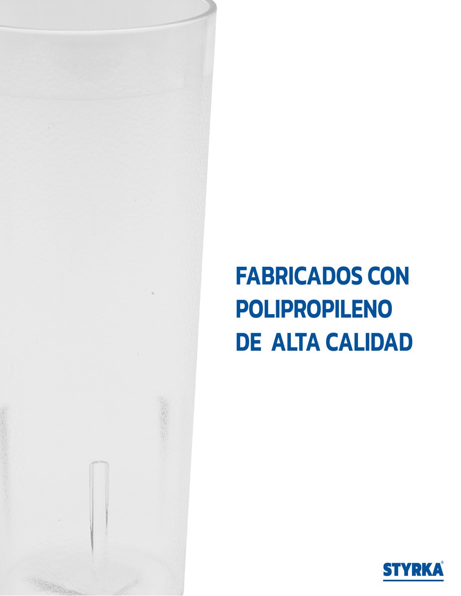 Set vasos para agua Styrka con 6 piezas