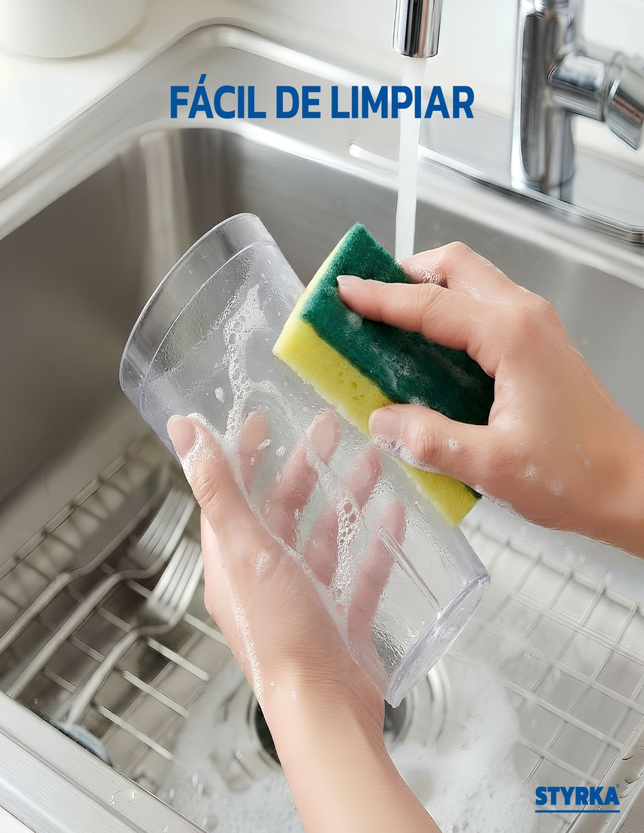 Set vasos para agua Styrka con 6 piezas