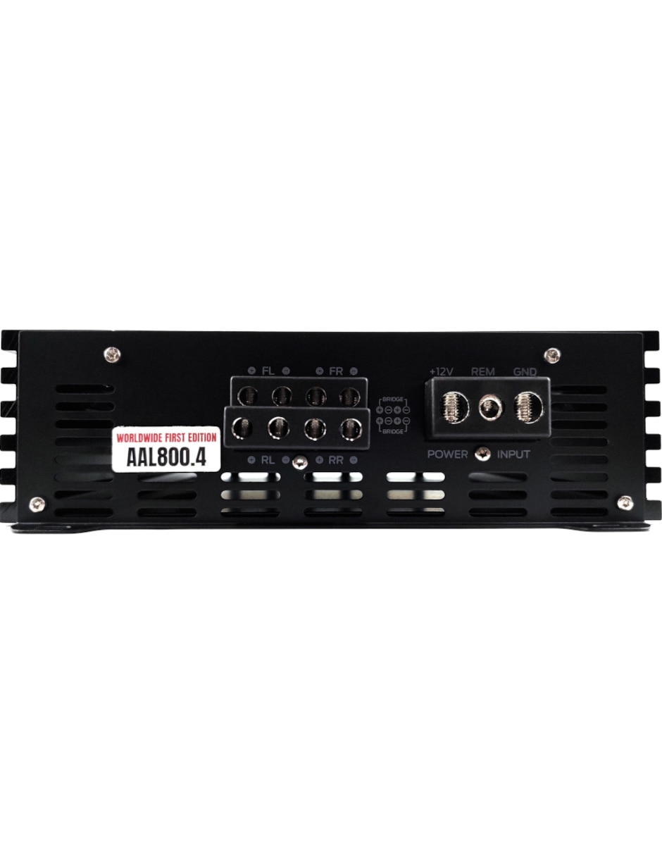 Amplificador Monster AAL800.4 de 12 VDC