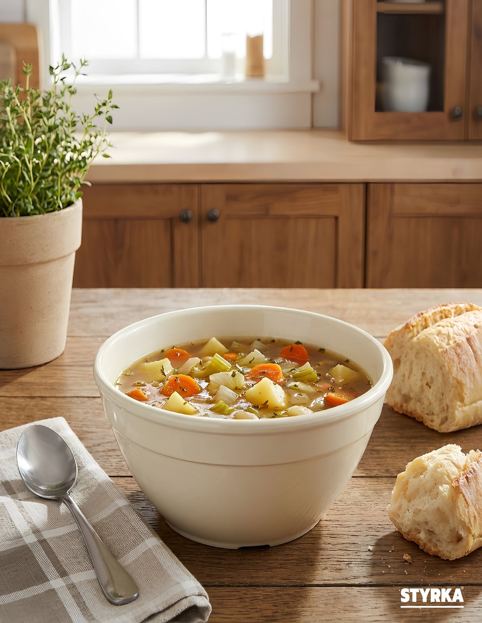 Plato sopa Styrka Soperos de melamina 24 piezas