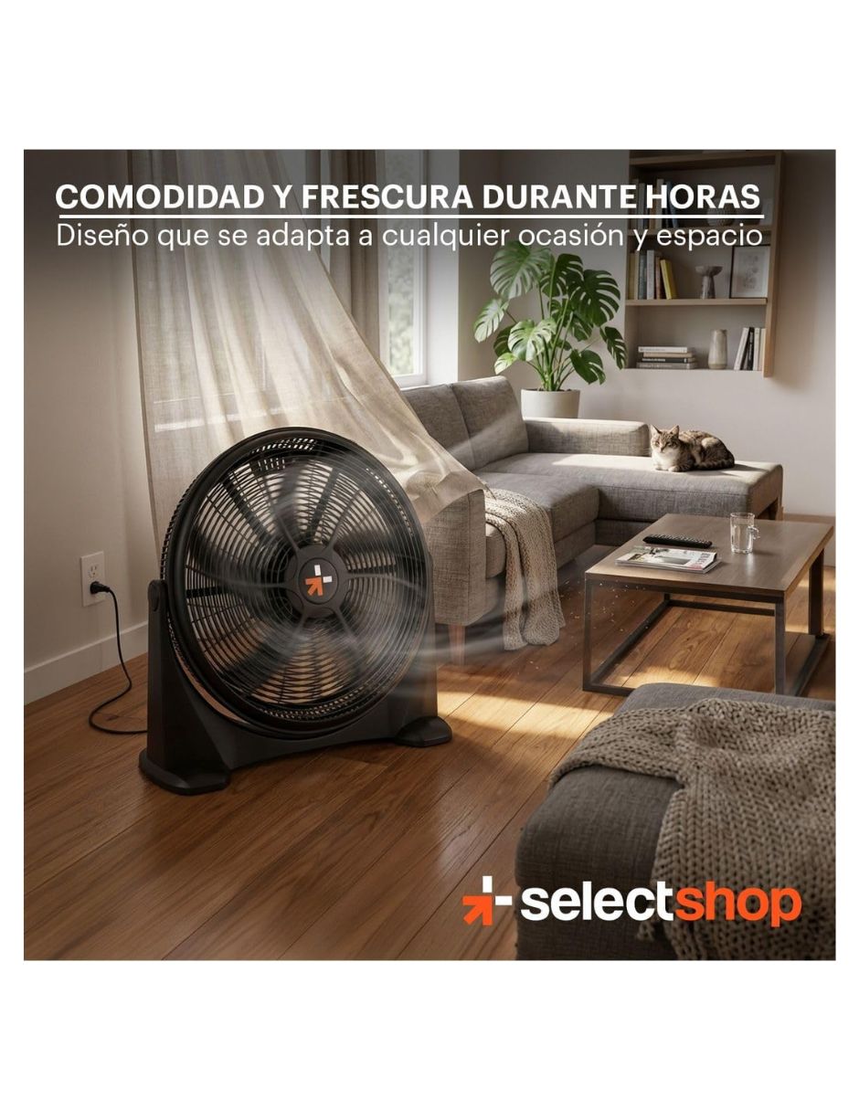 Ventilador de piso Select Shop 32 velocidades