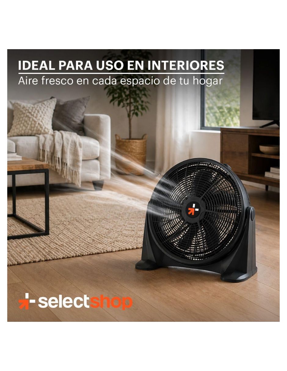 Ventilador de piso Select Shop 32 velocidades