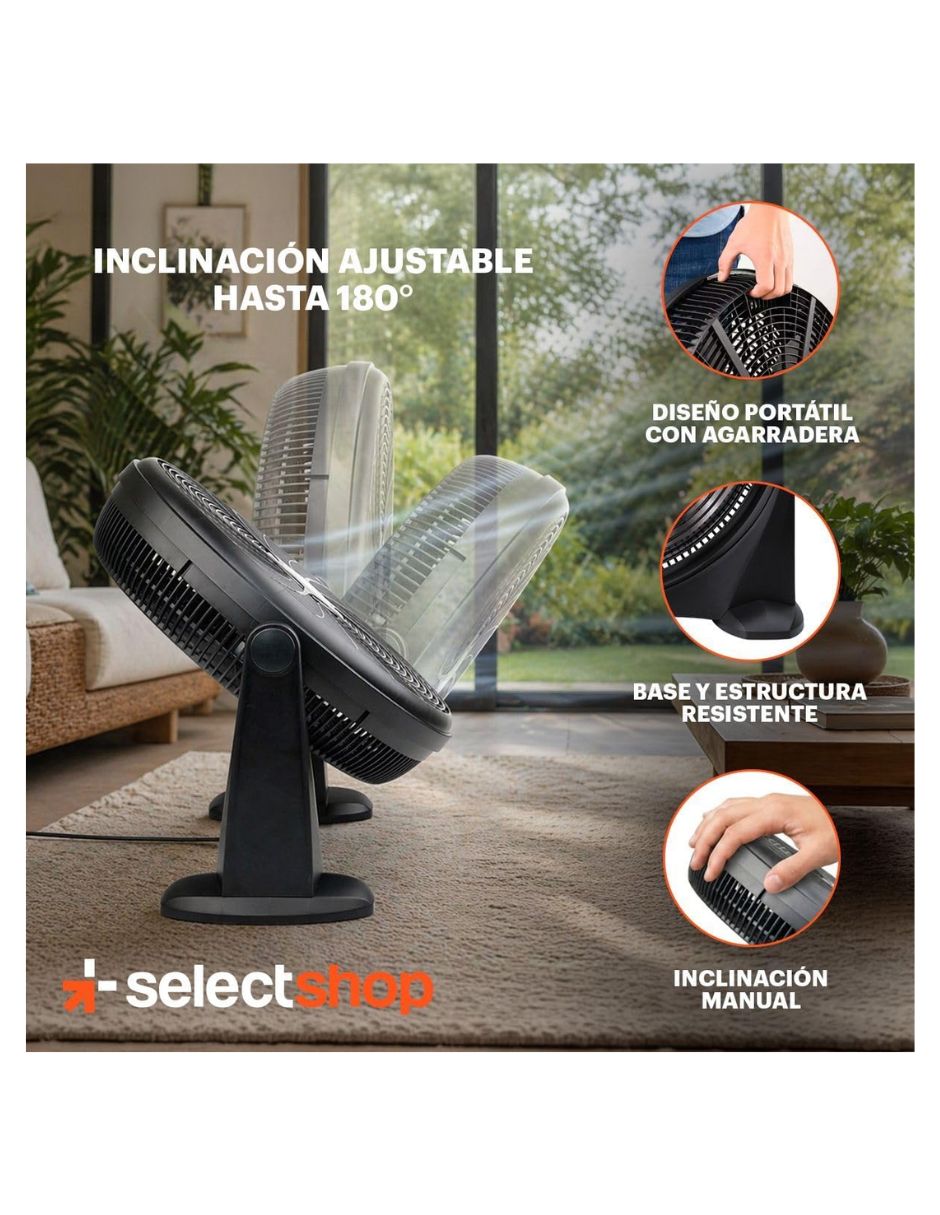 Ventilador de piso Select Shop 32 velocidades