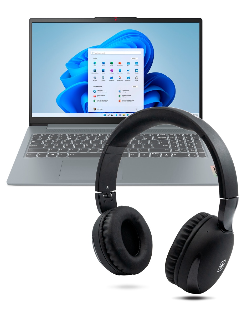 LENOVO Laptop lenovo 82x70004lm 15.6 pulgadas Full HD Intel core 3 Intel uhd graphics 8 GB RAM 512 GB SSD