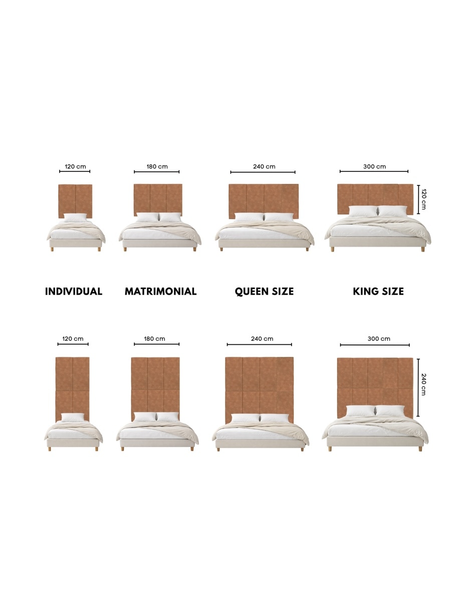 Cabecera Basel Sochic de madera pino