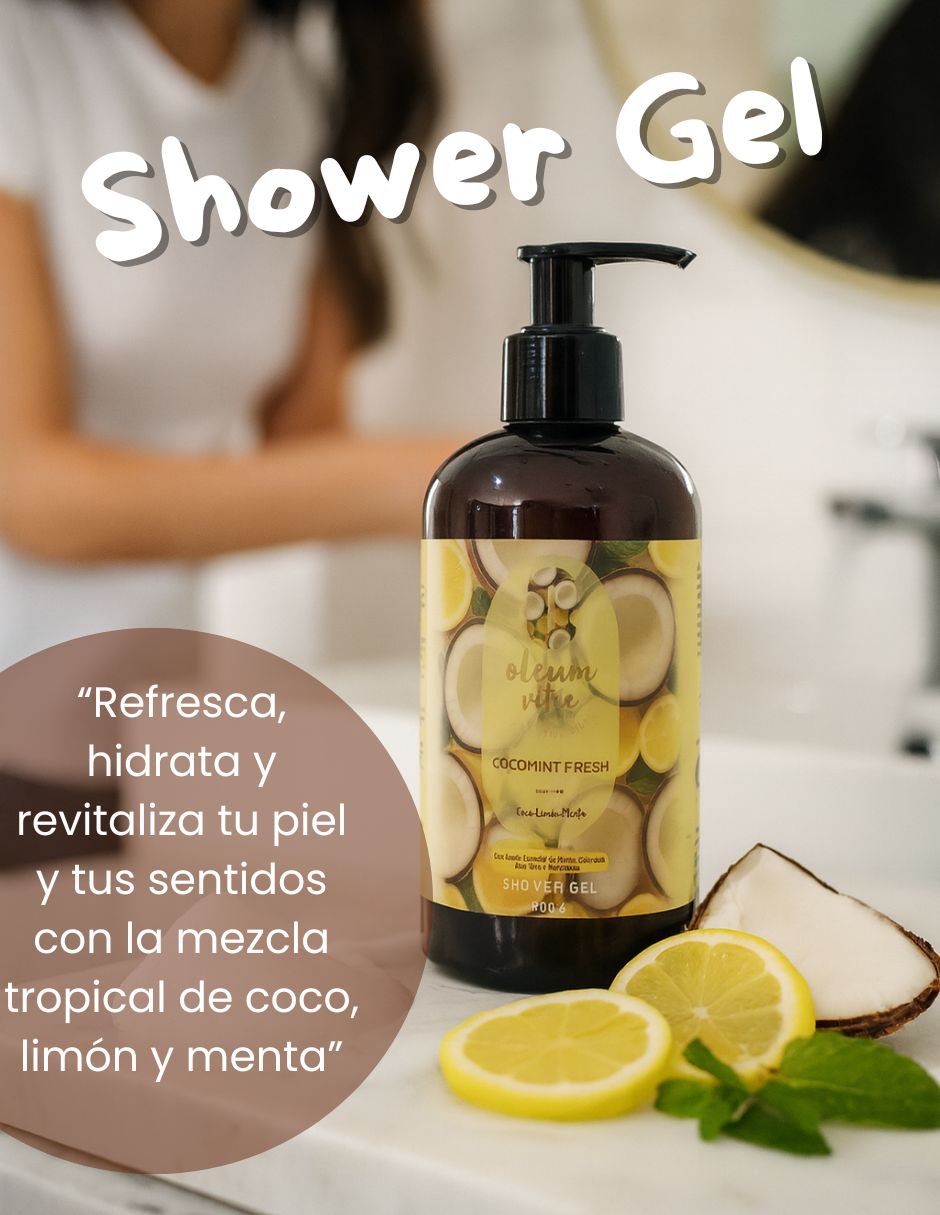 Tratamiento cuerpo kit cuidado de la piel cocomint fresh coco limón menta corporal oleum vitae
