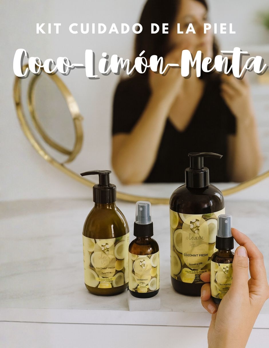 Tratamiento cuerpo kit cuidado de la piel cocomint fresh coco limón menta corporal oleum vitae