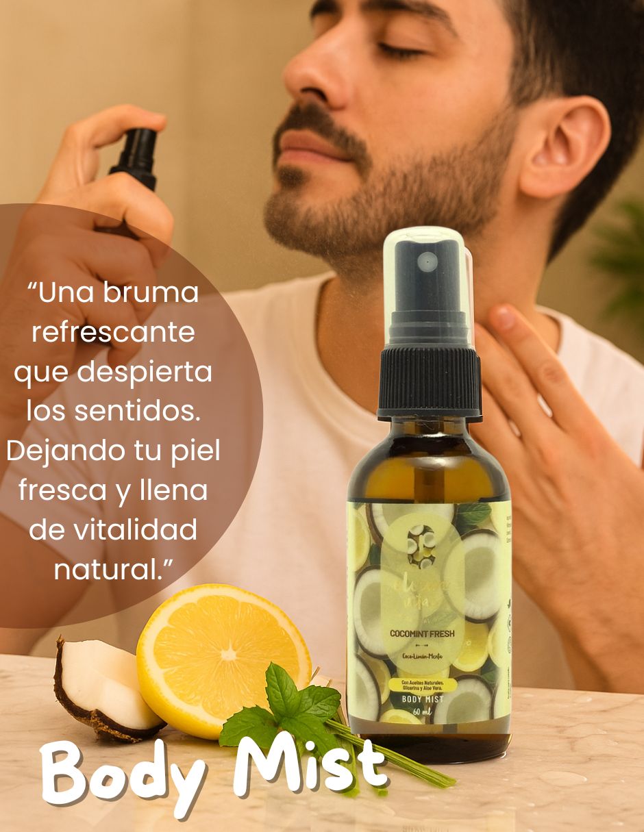 Tratamiento cuerpo kit cuidado de la piel cocomint fresh coco limón menta corporal oleum vitae