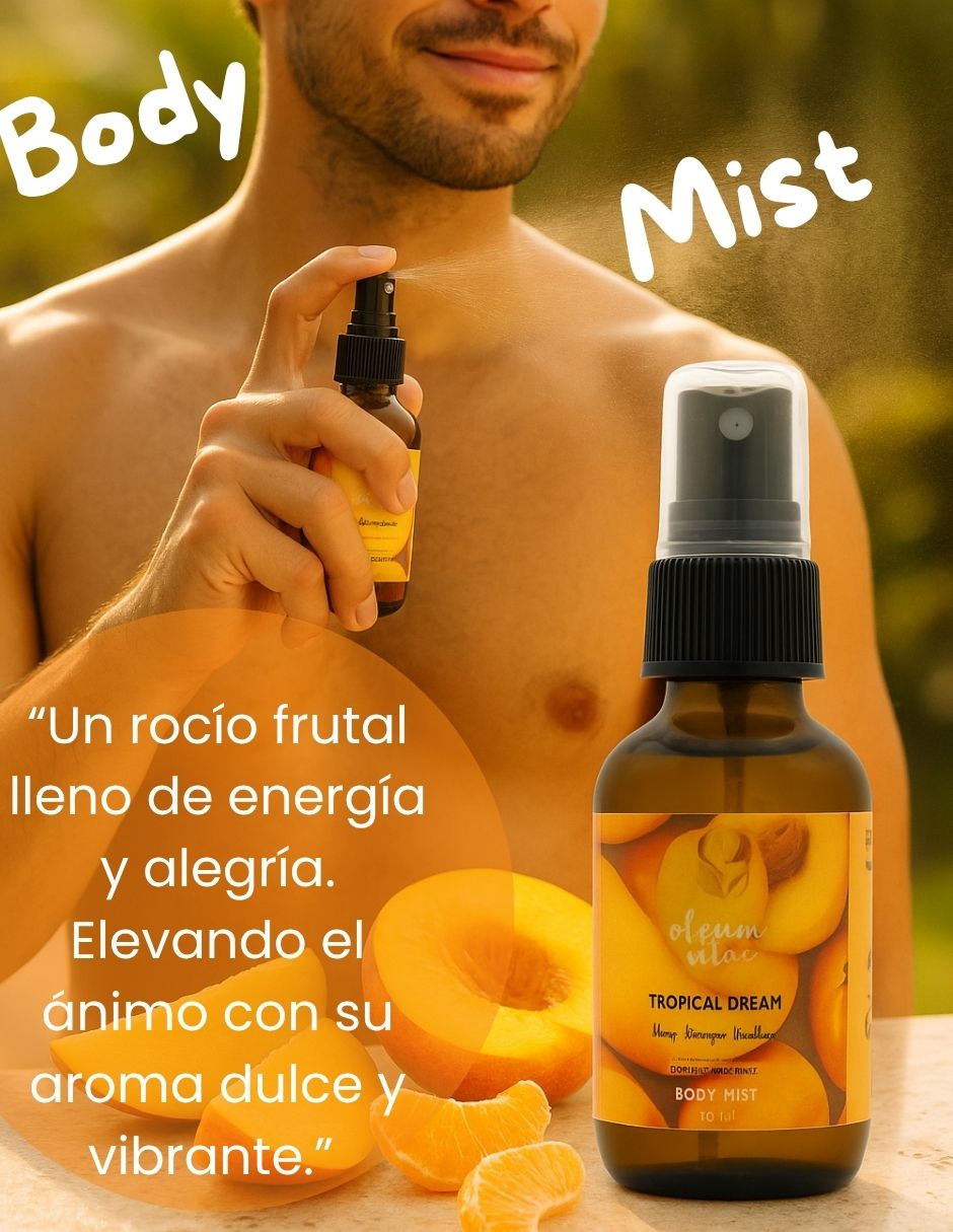 Tratamiento para cuerpo Kit Cuidado de la Piel Tropical Dream Mango Durazno Mandarina Corporal Oleum Vitae