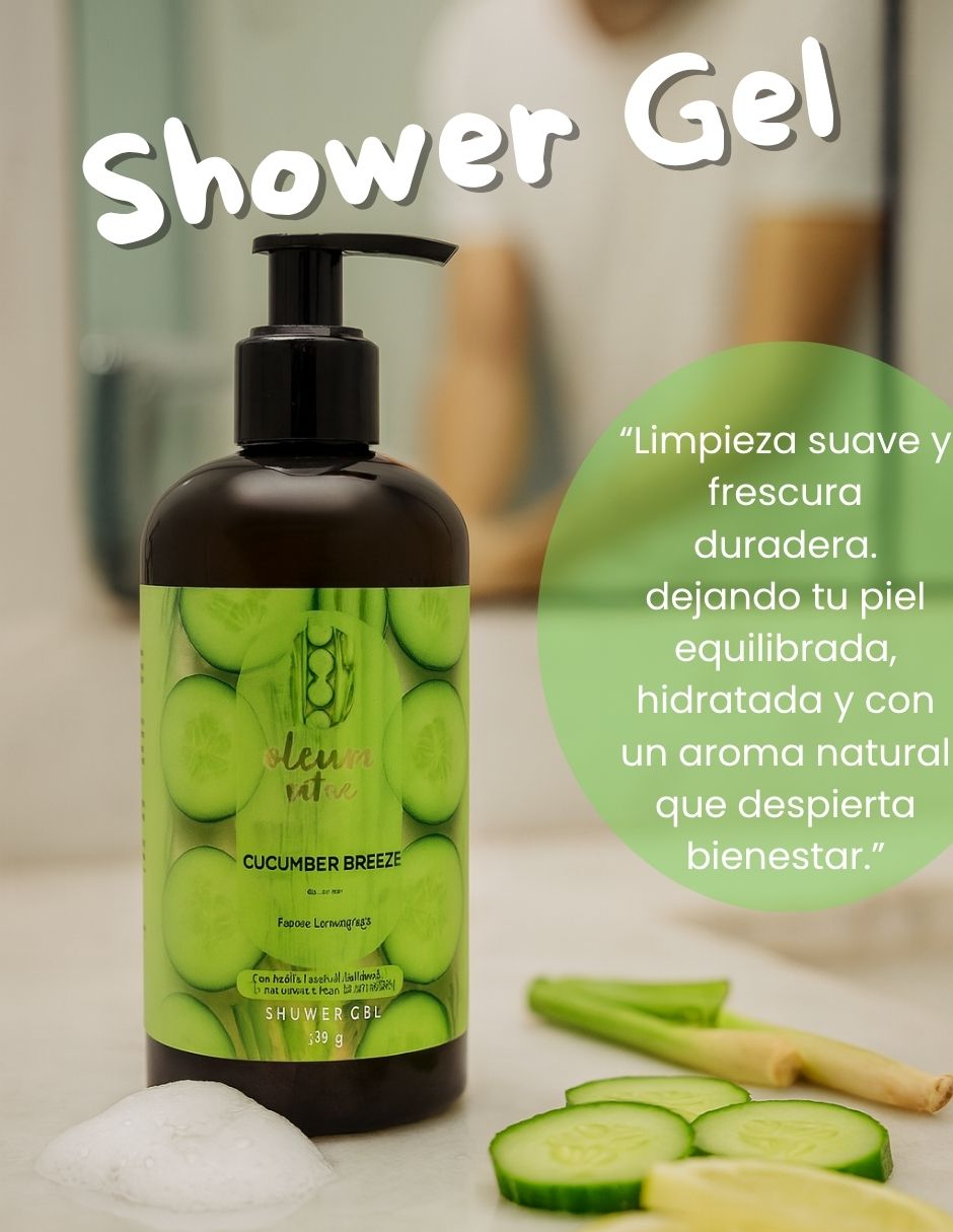 Tratamiento para cuerpo Kit Cuidado de la Piel Cucumber Breeze Pepino Limoncillo Corporal 2