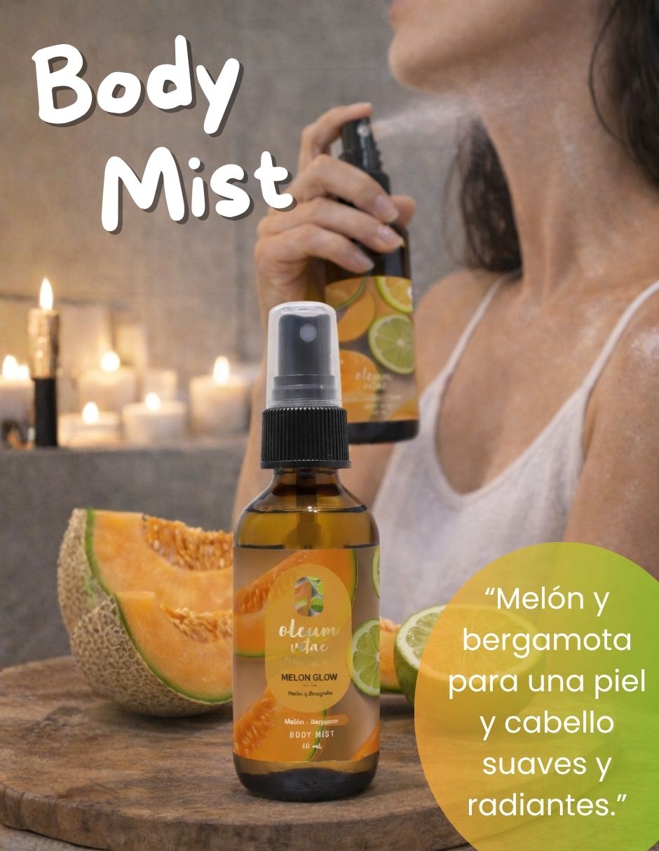 Tratamiento para cuerpo Kit Cuidado de la Piel Melon Glow Melón Bergamota Corporal 7