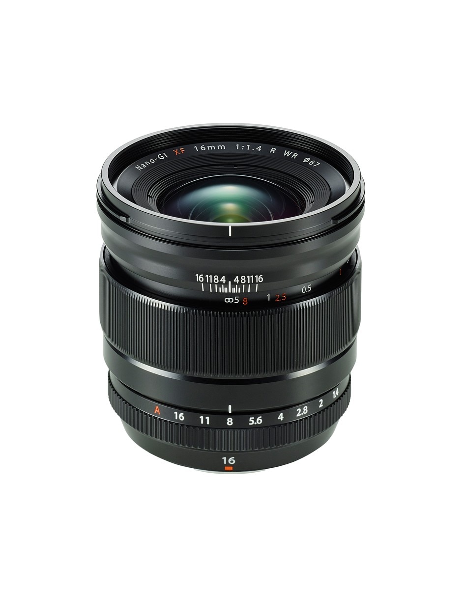 Lente Fujifilm (Z844) 16 mm f / 1.4 R WR