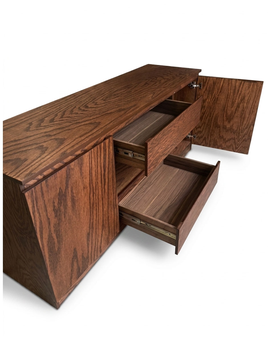 Mueble de tv Altea Diper de Madera encino