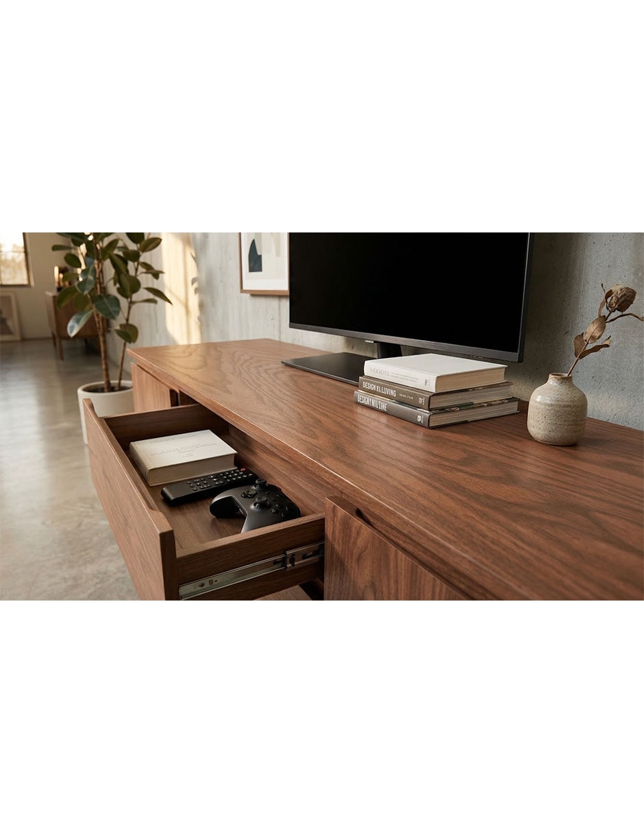 Mueble de tv Altea Diper de Madera encino