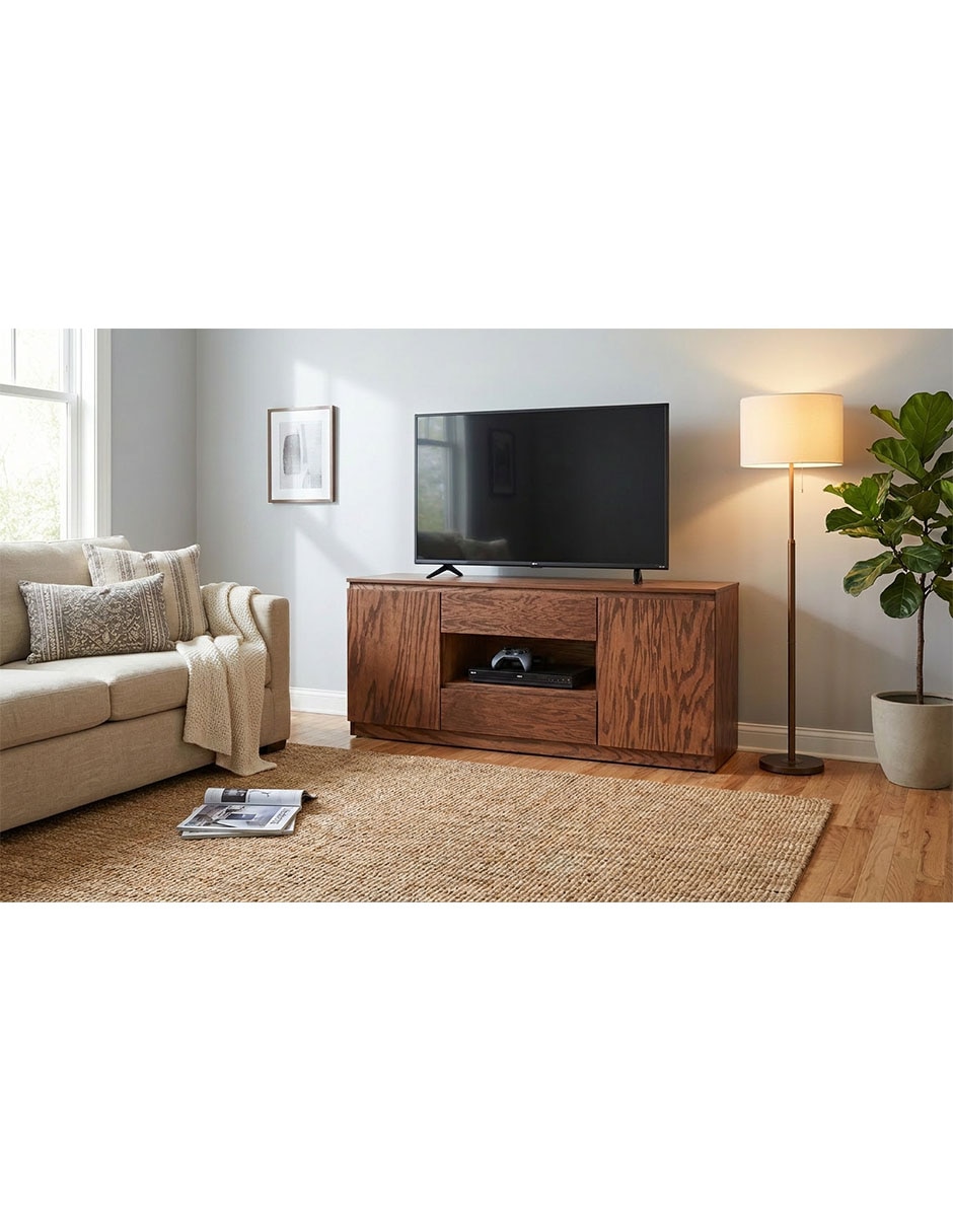 Mueble de tv Altea Diper de Madera encino