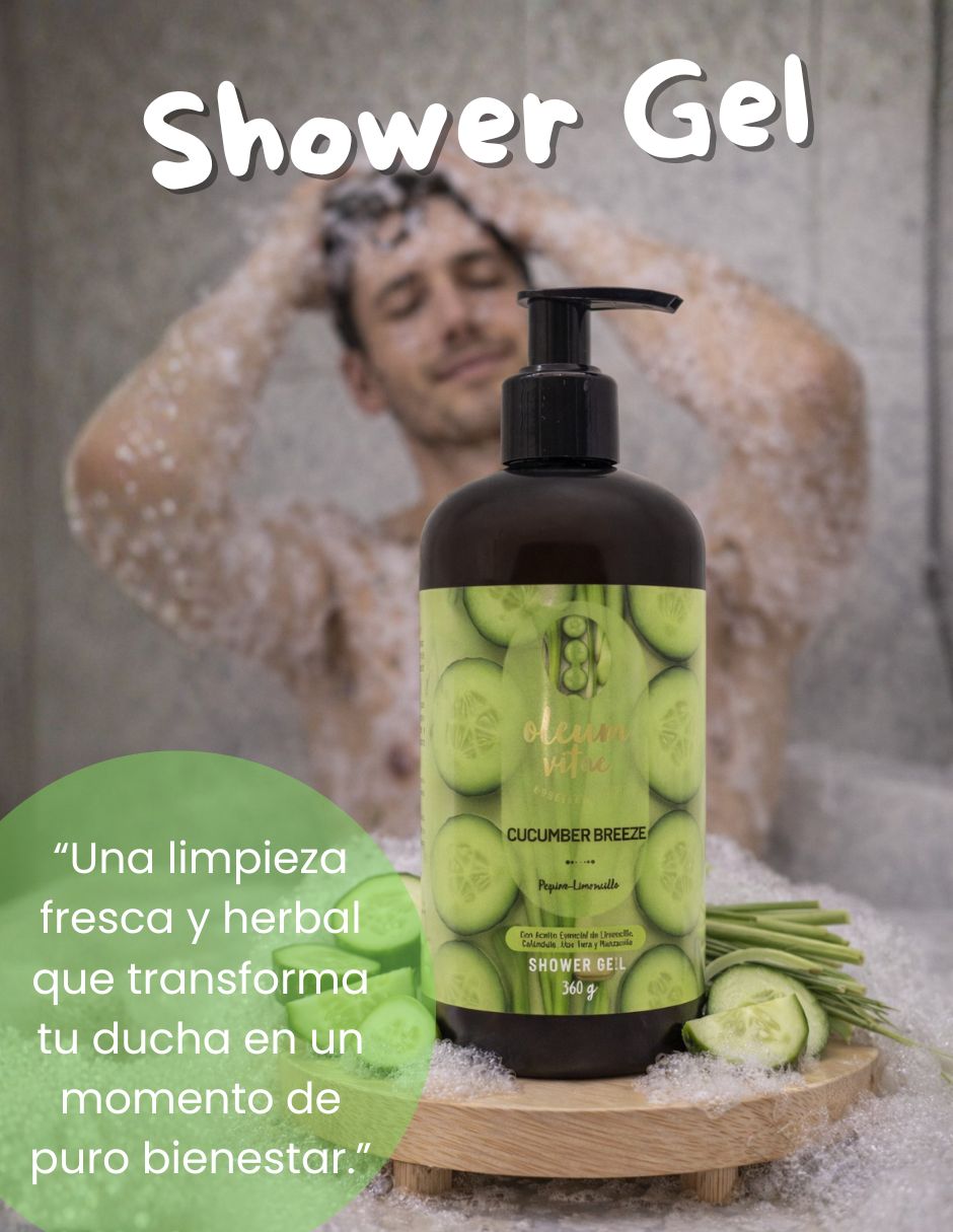 Tratamiento para cuerpo Kit Dúo Shower Gel y Body Lotion Cucumber Breeze Pepino Limoncillo Corporal Oleum Vitae