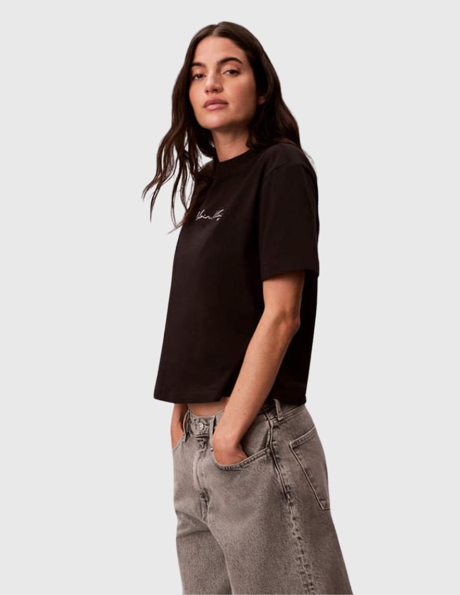 Playera manga Corta Sin colección cuello Redondo para mujer 5