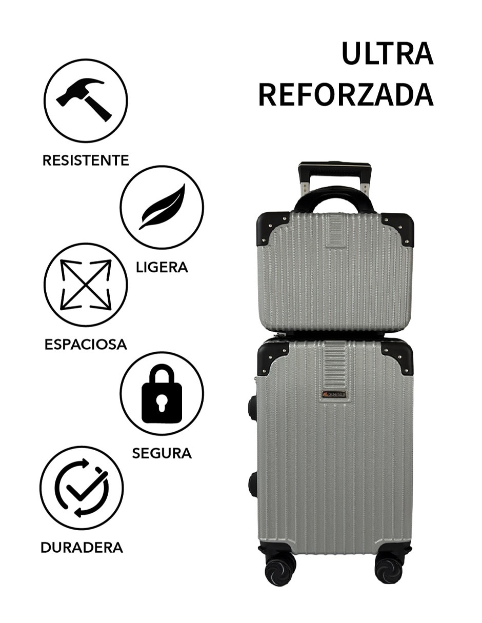 Set maletas de viaje Clear Shop