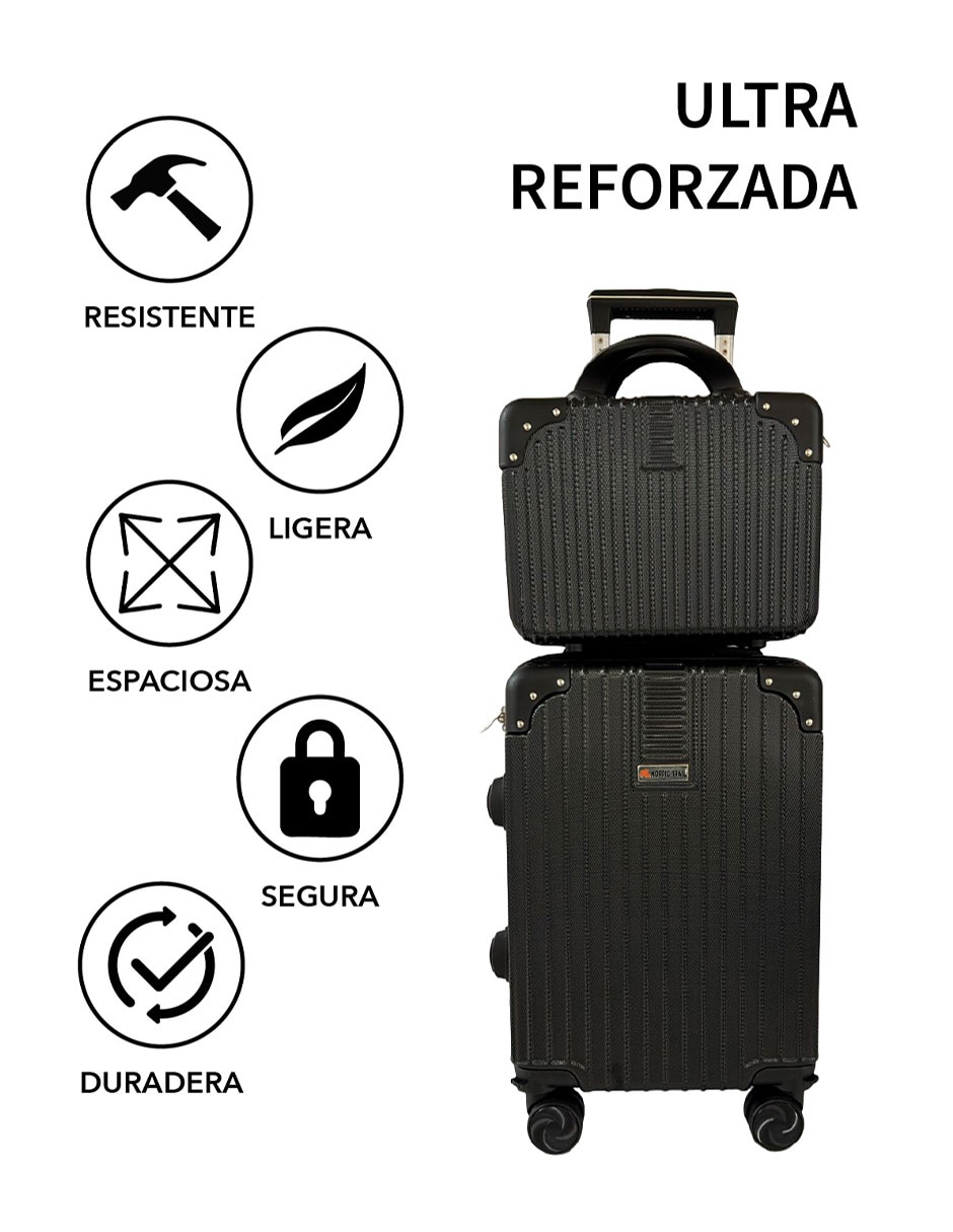 Set maletas de viaje Clear Shop