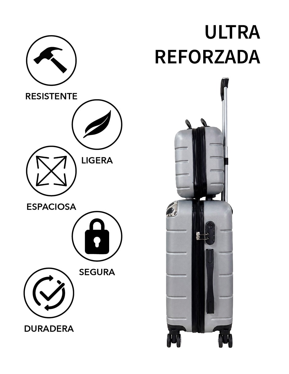 Set maletas de viaje Clear Shop