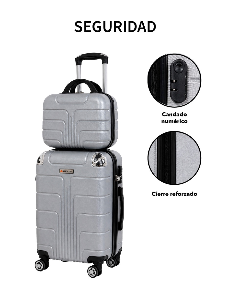 Set maletas de viaje Clear Shop
