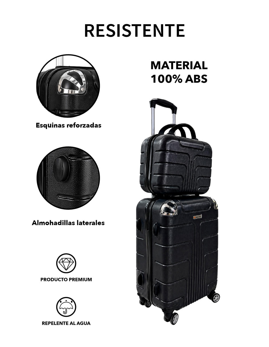 Set maletas de viaje Clear Shop