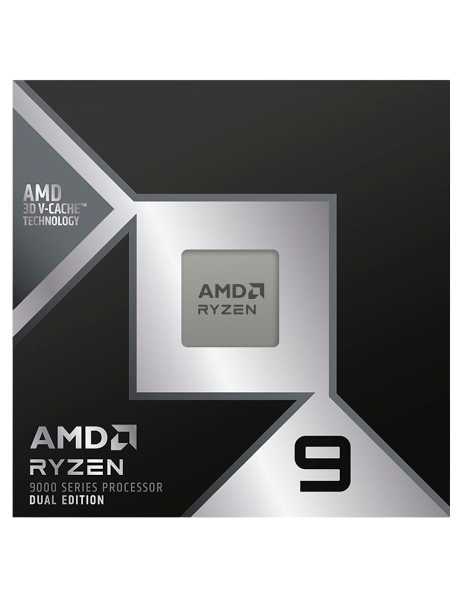 AMD Procesador AMD RYZEN 9 9950X3D2 DUAL con 16 núcleos